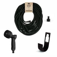 Conjunto mangueira de jardim 50 m – kit completo de rega com pistola e acessórios