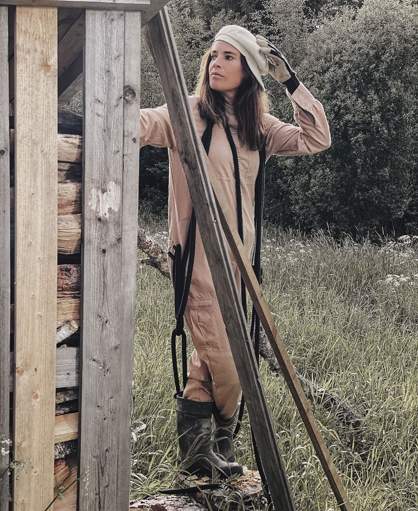 LEINWANDE Garden Knitted Body Suit　ブラウン LEINWANDE Garden Knitted Body Suit ブラウン leinwande Garden