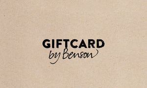 Giftcard - by Benson - by Benson - Swedish Design