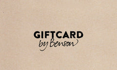 Cartão de presente - by Benson