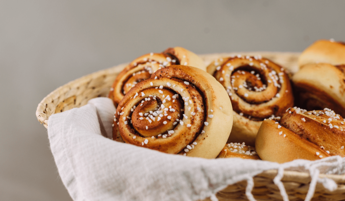 Cinnamon Bun Day - a Swedish Fika Tradition! 🤎☕ - by Benson - Swedish Design