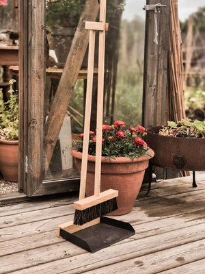 Broom & Dustpan Set - Premium