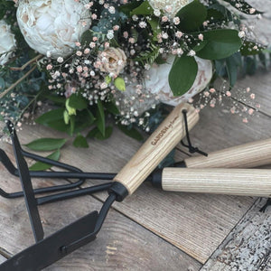 Gardening Hand Tool Set | Planting Spade, Cultivator, Hoe